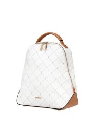 Puccini Plecak w kolorze białym - 20 x 27 x 13 cm rozmiar: onesize. Białe plecaki Puccini, bez wzorów, z materiału. Za 188.85 zł.