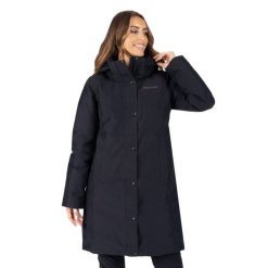 Płaszcz przeciwdeszczowy damski Marmot Chelsea Coat. Czarne płaszcze Marmot, l, bez wzorów, bez kaptura. Za 1,703.60 zł.