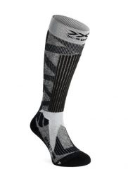 Skarpety narciarskie damskie X-Socks Ski Rider 4.0. Szare skarpety X Socks, bez wzorów, z materiału. Za 169.99 zł.