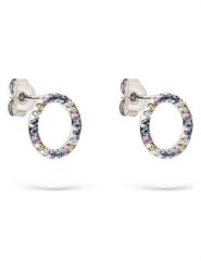 S.Oliver Srebrne kolczyki-wkrętki z cyrkoniami rozmiar: onesize. Szare kolczyki S.Oliver, z cyrkonią, srebrne. Za 100.99 zł.