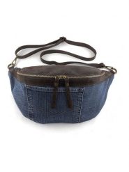 Marlon Skórzana saszetka w kolorze niebiesko-brązowym - 32 x 15 x 14 cm rozmiar: onesize. Brązowe torby na ramię Marlon, bez wzorów, z materiału, sportowe, przez ramię, bez dodatków. Za 214.19 zł.