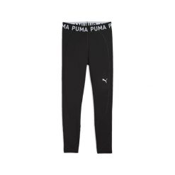 Damskie legginsy PUMA STRONG PUMA. Czarne legginsy Puma, bez wzorów, z podwyższonym stanem. Za 159.00 zł.