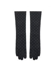 Guess Rękawiczki Damskie 4BGZ05 6283A Czarny. Czarne rękawiczki Guess, z aplikacjami, z dzianiny. Za 299.99 zł.