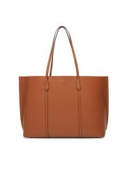 Tory Burch Torebka Perry 177235 Brązowy. Brązowe torebki klasyczne Tory Burch, bez wzorów, ze skóry, bez dodatków. Za 2,129.00 zł.