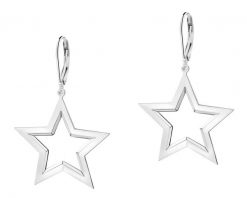 Kolczyki srebrne - gwiazdy. Szare kolczyki Apart, srebrne. Za 239.00 zł.