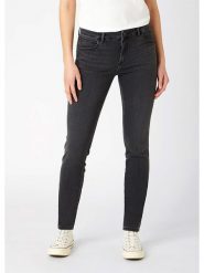 Wrangler Dżinsy - Slim fit - w kolorze antracytowym rozmiar: W28/L32. Czarne jeansy Wrangler, l, z aplikacjami. Za 127.35 zł.