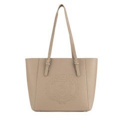 Torebka Beverly Hills Polo Club. Brązowe torebki klasyczne Beverly Hills Polo Club, bez wzorów, bez dodatków. Za 219.99 zł.