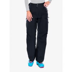 Spodnie w góry damskie Fjallraven Bergtagen GTX Pro Trousers. Czarne spodnie narciarskie Fjällräven, bez wzorów, narciarskie. Za 3,569.99 zł.