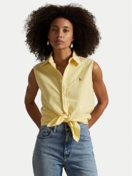 Polo Ralph Lauren Koszula 211968896004 Żółty Classic Fit. Żółte koszule Polo Ralph Lauren, m, bez wzorów, z bawełny, bez kołnierzyka, bez ramiączek. Za 369.99 zł.