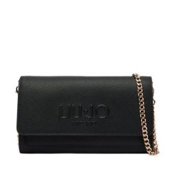Portfel Liu Jo. Czarne portfele Liu Jo, bez wzorów. Za 379.99 zł.