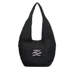 Torebka KARL LAGERFELD. Czarne torebki klasyczne KARL LAGERFELD, bez wzorów, bez dodatków. Za 779.99 zł.