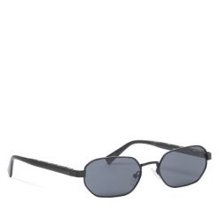 Okulary przeciwsłoneczne Guess. Czarne okulary przeciwsłoneczne Guess, z aplikacjami. Za 539.99 zł.