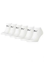 Puma Skarpety Elements Sneaker 6-Pack 90798402. Białe skarpety Puma, bez wzorów, z bawełny. Za 76.99 zł.