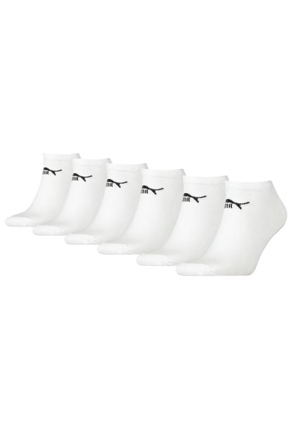 Puma Skarpety Elements Sneaker 6-Pack 90798402. Białe skarpety Puma, bez wzorów, z bawełny. Za 76.99 zł.