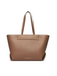Armani Exchange Torebka XW001548 AF26447 U6186 Brązowy jasny. Brązowe shopper Armani Exchange, bez wzorów, ze skóry, bez dodatków. Za 754.99 zł.