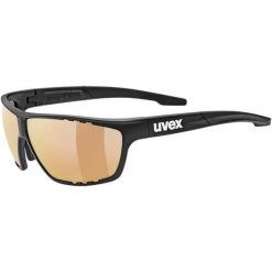 Okulary Uvex Sportstyle 706 CV V 2206. Czarne okulary przeciwsłoneczne UVEX, bez wzorów, sportowe. Za 595.55 zł.