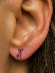 OR Carats Złote kolczyki-wkrętki z kamieniami szlachetnymi rozmiar: onesize. Czerwone kolczyki OR Carats, z rubinem, złote. Za 1,522.99 zł.