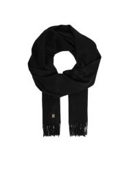 Tommy Hilfiger Szalik AW0AW19118 Beżowy. Brązowe rękawiczki TOMMY HILFIGER, bez wzorów, z kaszmiru. Za 649.99 zł.