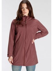Jack Wolfskin Parka funkcyjna "Solaia" w kolorze bordowym rozmiar: 48. Czerwone parki Jack Wolfskin, s, bez kaptura. Za 615.95 zł.