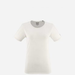 Koszulka damska z krótkim rękawem Millet Wanaka Light Ts Ss W active fit. Białe koszulki sportowe Millet, bez wzorów, z poliesteru, bez ramiączek, trekkingowe. Za 159.00 zł.