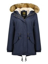 Maison Montaigne Parka "Ampumai" w kolorze granatowym rozmiar: S. Niebieskie parki Maison Montaigne, s, bez kaptura. Za 211.81 zł.