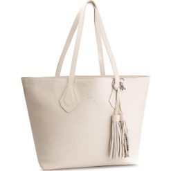 Torebka PATRIZIA PEPE - 2V8825/A3FH-J2CP Moon Sand/Platinum. Brązowe shopper Patrizia Pepe, bez wzorów, ze skóry, bez dodatków. W wyprzedaży za 599.00 zł.