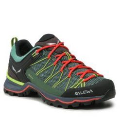 Trekkingi Salewa. Zielone obuwie sportowe Salewa, z gore-texu, trekkingowe. Za 699.99 zł.