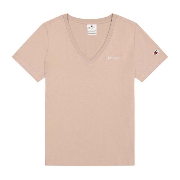 Koszulka Damska VS503. Brązowe bluzki Champion, m, bez wzorów, casualowe, bez kołnierzyka, bez ramiączek. Za 132.99 zł.