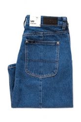 LEE A LINE SKIRT REMO LIGHT L38TGAEF 112108332. Niebieskie spódnice Lee, l, bez wzorów, z jeansu, midi, trapezowe. Za 159.99 zł.