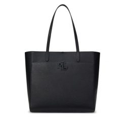 Torebka LAUREN RALPH LAUREN. Czarne shopper Lauren Ralph Lauren, bez wzorów, bez dodatków. Za 1,299.00 zł.