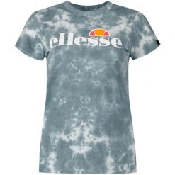 Koszulka fitness damska Ellesse Hayes. Zielone koszulki sportowe Ellesse, bez wzorów, bez ramiączek, na fitness i siłownię. Za 94.99 zł.