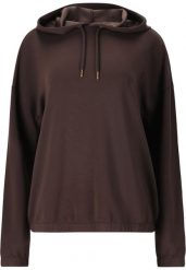 Bluza damska z kapturem Athlecia Namier. Brązowe bluzy ENDURANCE, bez wzorów, z dresówki, z kapturem. Za 237.00 zł.
