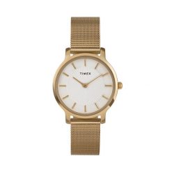 Zegarek Timex. Żółte zegarki Timex, złote. Za 419.99 zł.