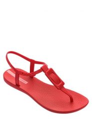 Ipanema Japonki "Class Charm" w kolorze czerwonym rozmiar: 40. Czerwone klapki Ipanema, bez wzorów, z otwartym noskiem, bez obcasa. Za 43.57 zł.