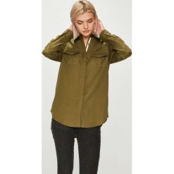 Roxy - Koszula. Zielone koszule Roxy, m, z aplikacjami, z bawełny, casualowe, bez kołnierzyka, bez ramiączek. W wyprzedaży za 219.90 zł.