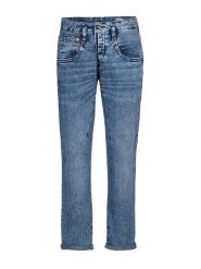 Herrlicher Dżinsy - Slim fit - w kolorze niebieskim rozmiar: W24. Niebieskie jeansy Herrlicher, bez wzorów, z podwyższonym stanem. Za 149.66 zł.