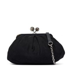 Torebka Weekend Max Mara. Czarne torebki klasyczne Weekend Max Mara, bez wzorów, bez dodatków. Za 1,169.00 zł.