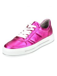 Ara Shoes Skórzane sneakersy w kolorze różowym rozmiar: 40. Różowe trampki Ara Shoes, bez wzorów, bez zapięcia. Za 312.58 zł.