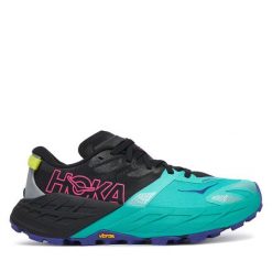 Buty do biegania Hoka. Czarne obuwie sportowe HOKA, bez zapięcia, do biegania. Za 749.99 zł.