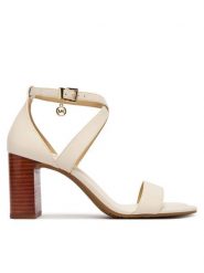 MICHAEL Michael Kors Sandały Alexa Block 40S6AXMS1L Écru. Kozaki MICHAEL Michael Kors, ze skóry, bez obcasa, na słupku, bez zapięcia. Za 699.99 zł.
