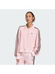 Adidas Bluza Terry Towel KD1400 Różowy Oversize. Czerwone bluzy Adidas, s, bez wzorów, z bawełny, bez kaptura. Za 279.99 zł.