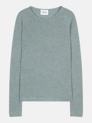 Perfect Cashmere Kaszmirowy sweter "Marya" w kolorze błękitnym rozmiar: L. Niebieskie swetry Perfect Cashmere, l, bez wzorów, z kaszmiru, bez ramiączek. Za 313.32 zł.
