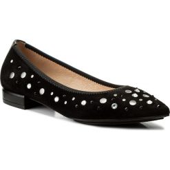 Baleriny HISPANITAS - Yerba HV86747 Black/Black. Czarne baleriny Hispanitas, bez wzorów, ze skóry, bez obcasa. W wyprzedaży za 279.00 zł.