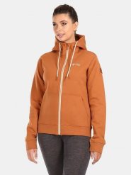 Kilpi Bluza "Rajana" w kolorze karmelowym rozmiar: 42. Brązowe bluzy Kilpi, z aplikacjami, z bawełny, bez kaptura. Za 208.99 zł.