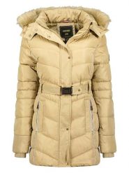 ANAPURNA Płaszcz zimowy w kolorze beżowym rozmiar: M. Brązowe płaszcze ANAPURNA, na zimę, m, bez wzorów, z puchu, bez kaptura. Za 260.99 zł.