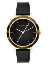 Liebeskind Zegarek kwarcowy w kolorze czarnym rozmiar: onesize. Czarne, analogowe zegarki Liebeskind, ze stali. Za 339.99 zł.