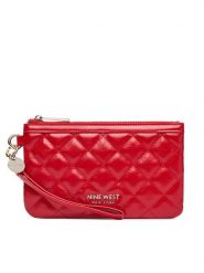 Nine West Torebka LILLA1 Czerwony. Czerwone torebki klasyczne Nine West, bez wzorów, ze skóry, bez dodatków. Za 99.99 zł.