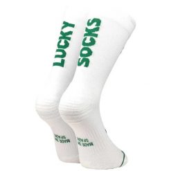 Skarpetki Sporcks Lucky. Białe skarpety SPORCKS, bez wzorów, ze skóry. Za 136.50 zł.