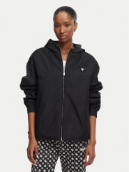 Guess Kurtka przejściowa V6YL11 W2871 Czarny Regular Fit. Czarne kurtki Guess, l, z aplikacjami, z syntetyku, bez kaptura. Za 614.99 zł.