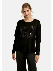 Milano Italy Koszulka w kolorze czarnym rozmiar: L. Czarne bluzki Milano Italy, l, bez wzorów, bez kołnierzyka, bez ramiączek. Za 113.99 zł.